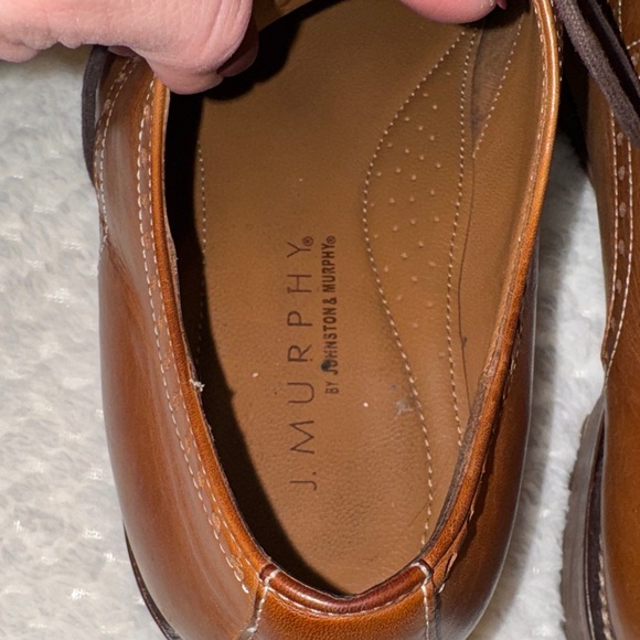 👞 J. Murphy by Johnston & Murphy Men’s Leather Oxford Dress Shoes - Picture 7 of 10